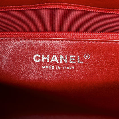 Chanel Lambskin Quilted Camera Case Red 6 of 9