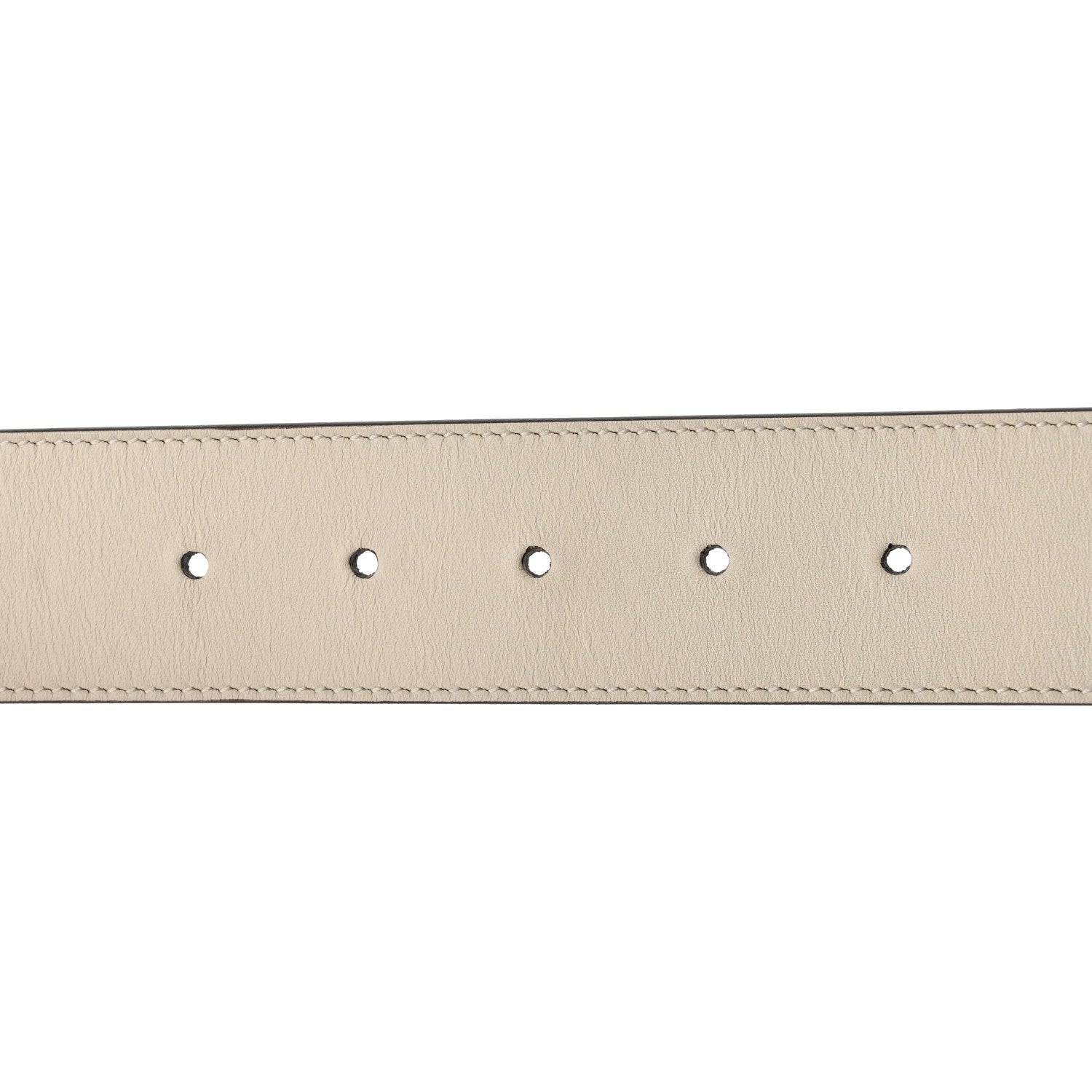 Gucci Calfskin Double G 40mm Belt 90 36 Mystic White 5 of 5