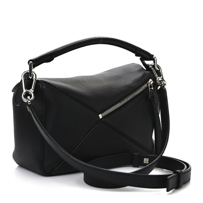 Loewe Calfskin Small Puzzle Bag Black 3 of 11