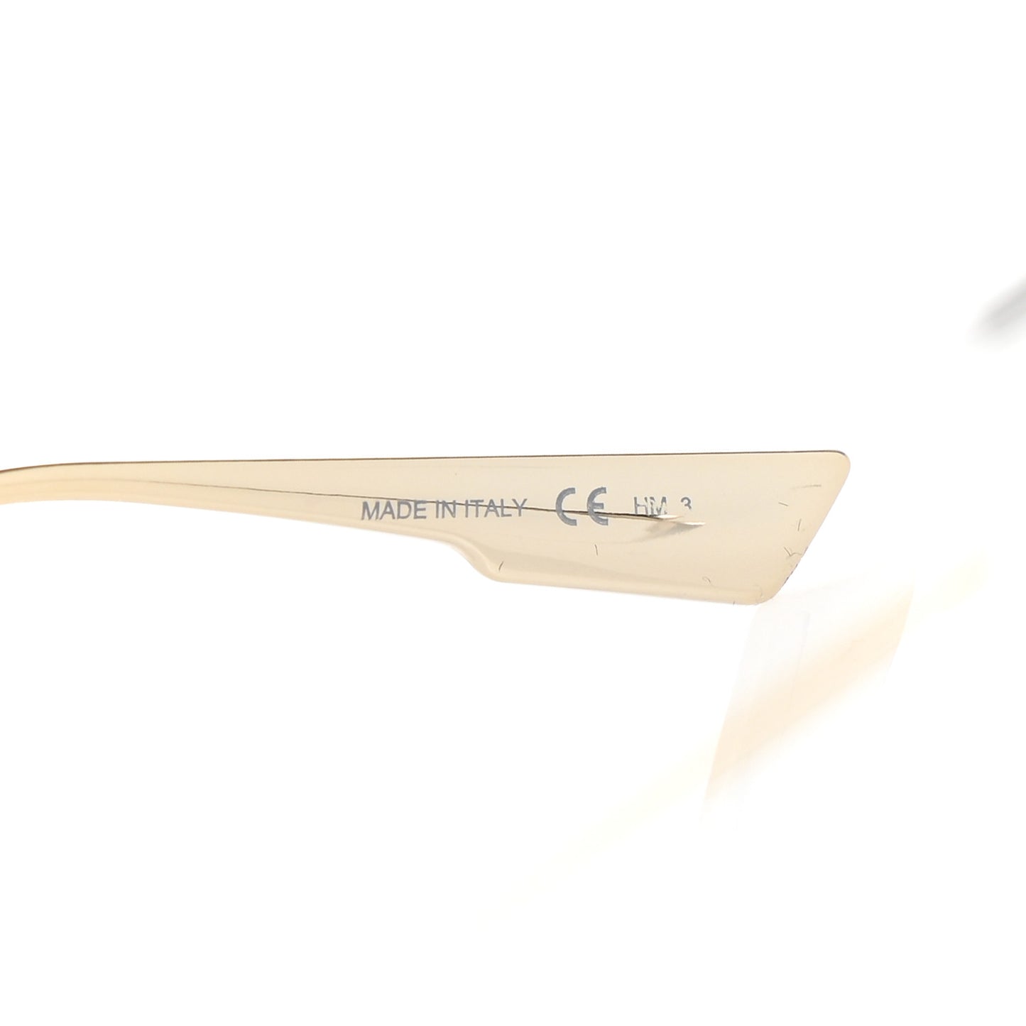 Metal Monsieur 1 Sunglasses Light Gold Havana