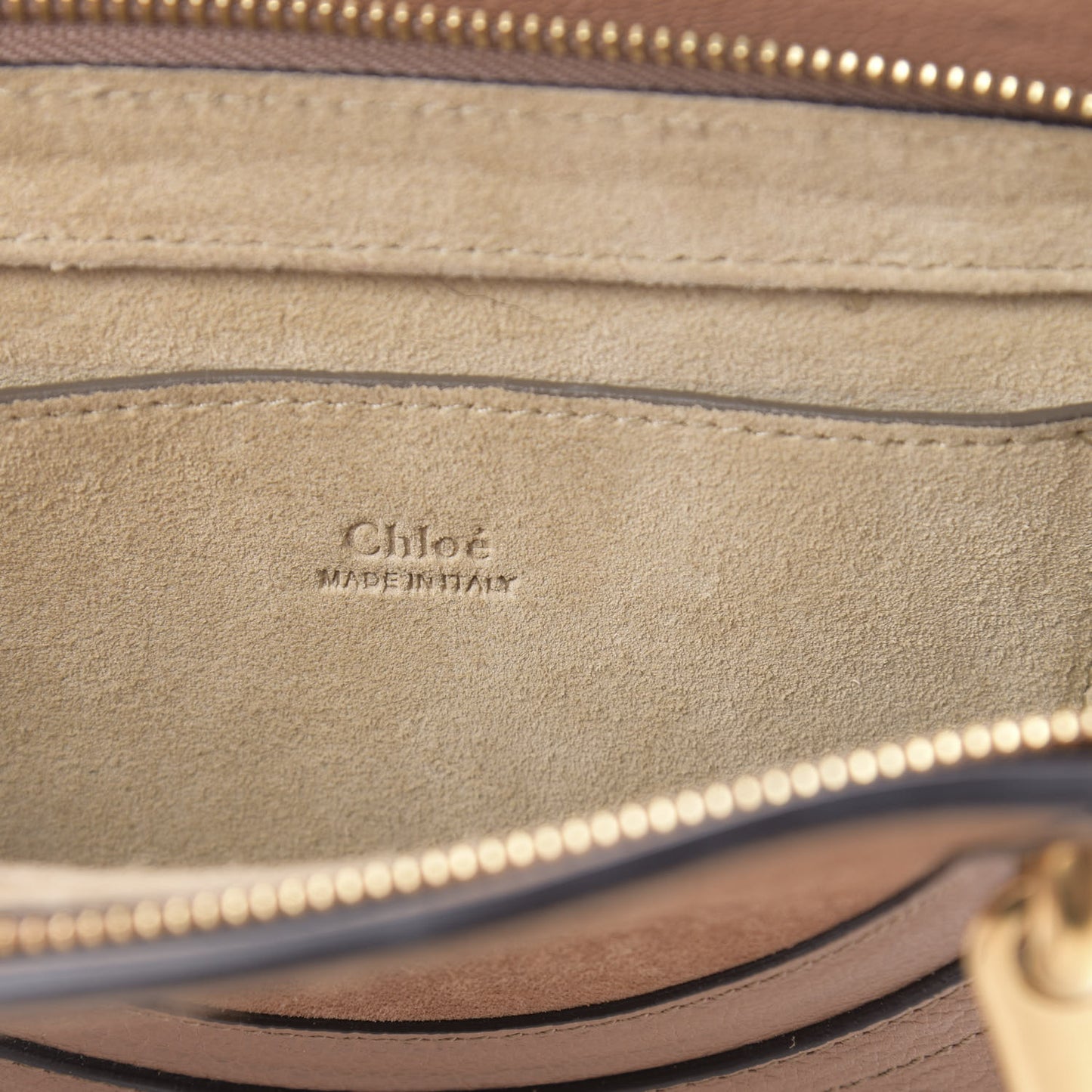 Goatskin Suede Mini Pixie Bag Nougat