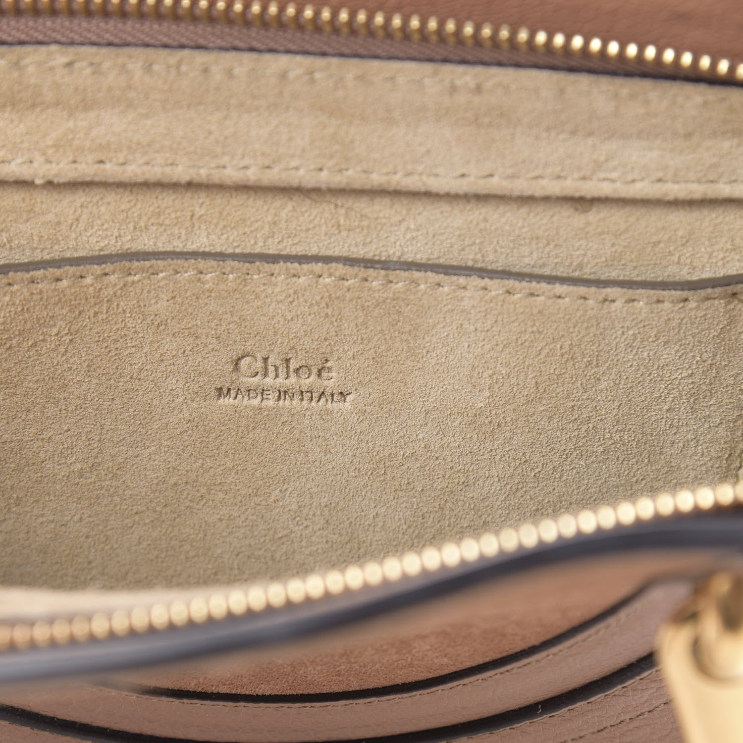 Chloe Goatskin Suede Mini Pixie Bag Nougat 6 of 15