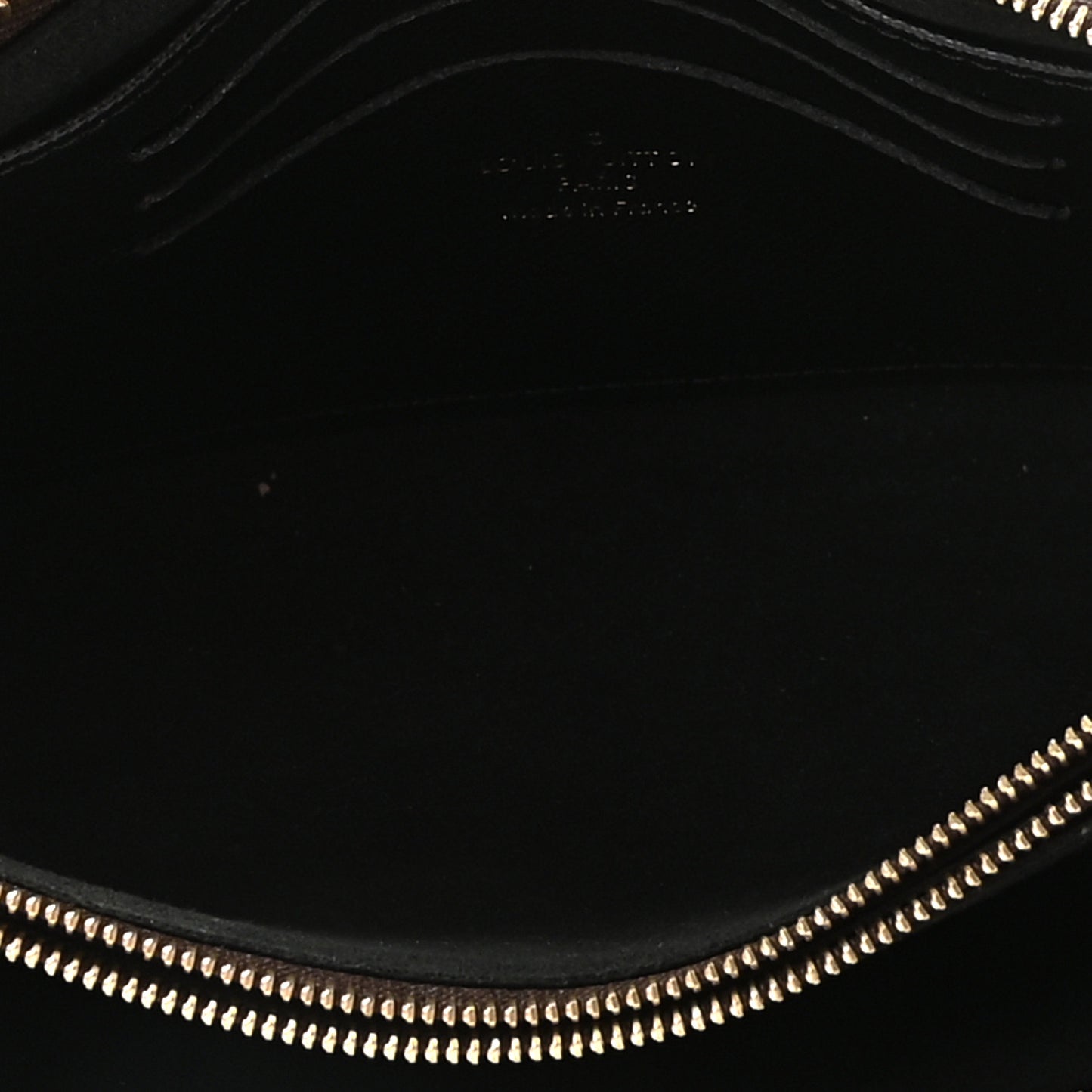 Reverse Monogram Giant Double Zip Pochette