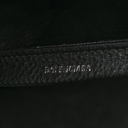 Balenciaga Smooth Calfskin Double Sided Medium Everyday Tote Optic White Black 8 of 12