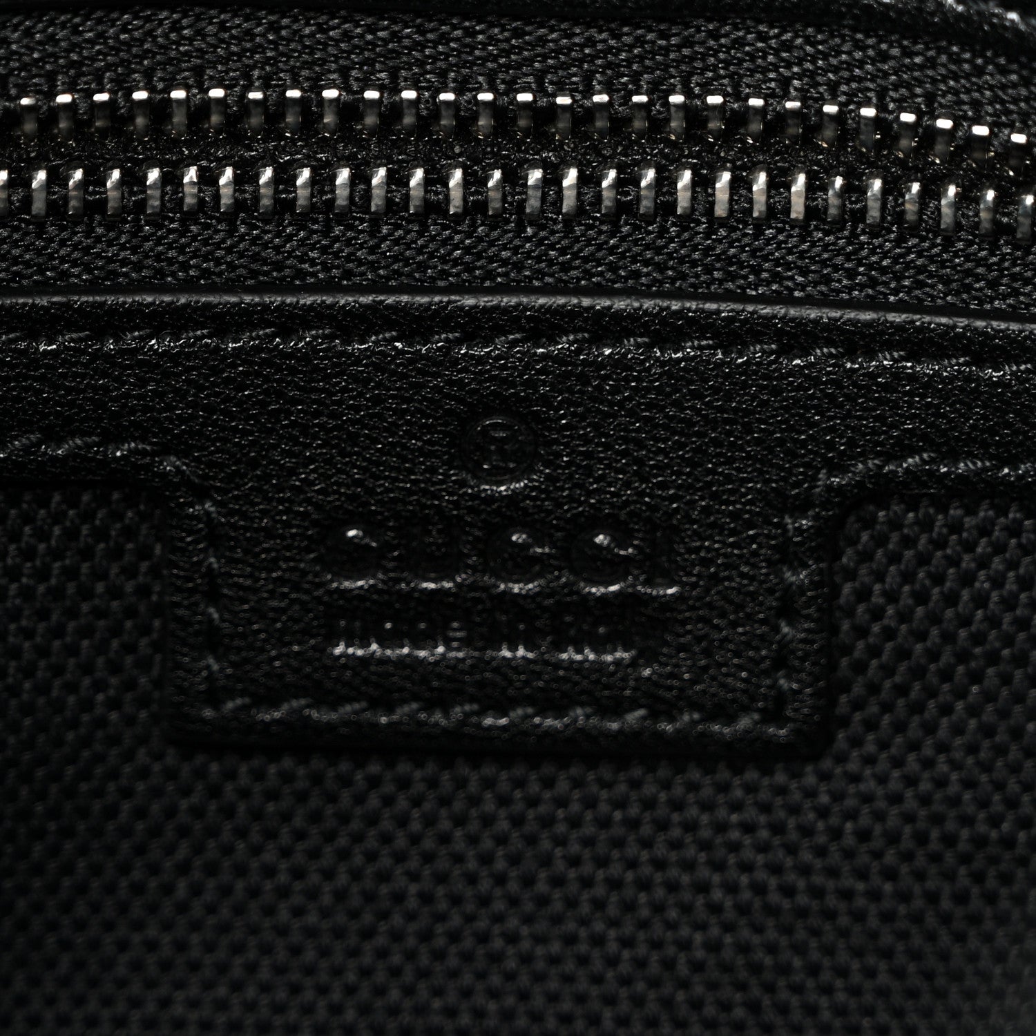 Gucci Sakai Be Green Calfskin Diagonal Stitched Small Blondie Tote  Black 7 of 11