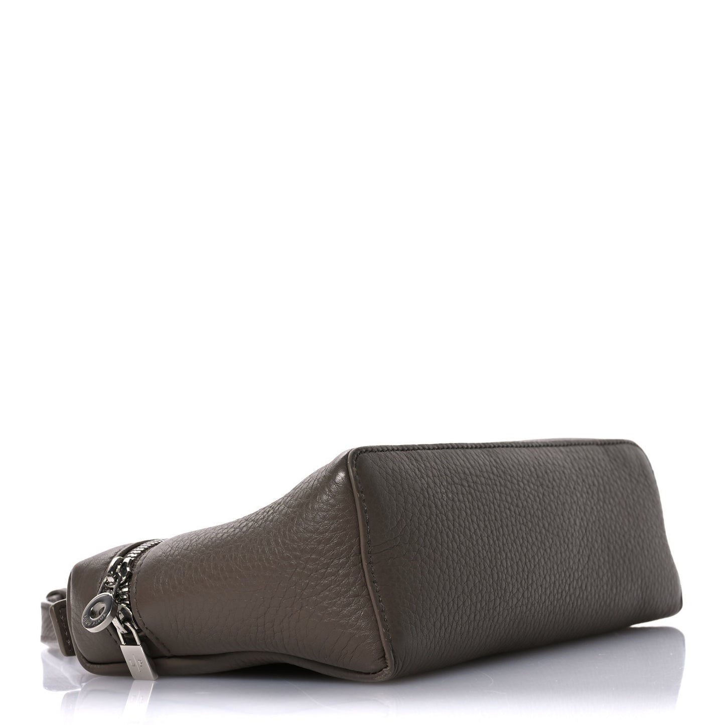 Grained Calfskin L19 Extra Pocket Pouch Warm Mastic