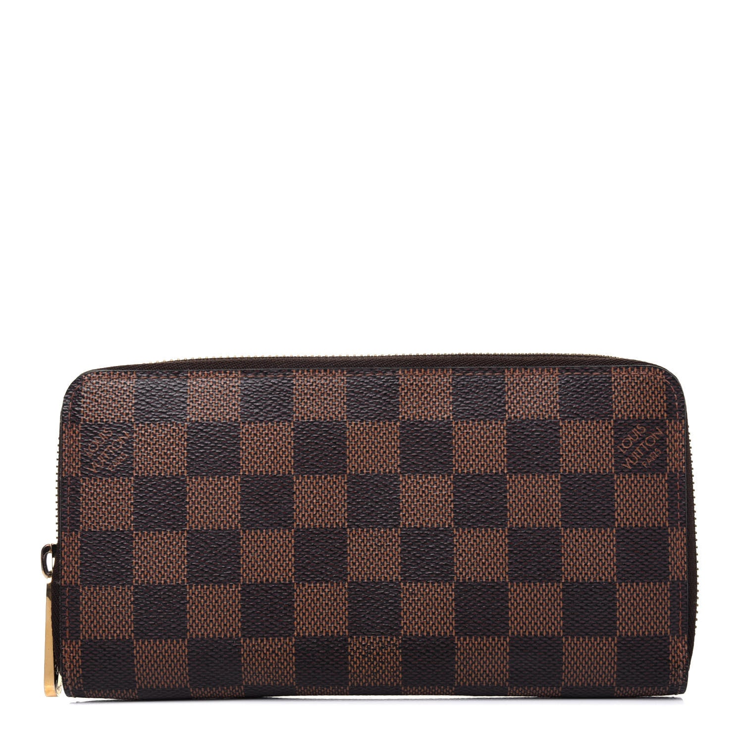 Louis Vuitton Damier Ebene Zippy Wallet 1 of 10