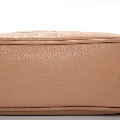 Gucci Pebbled Calfskin Small Soho Disco Bag Rose Beige 9 of 10
