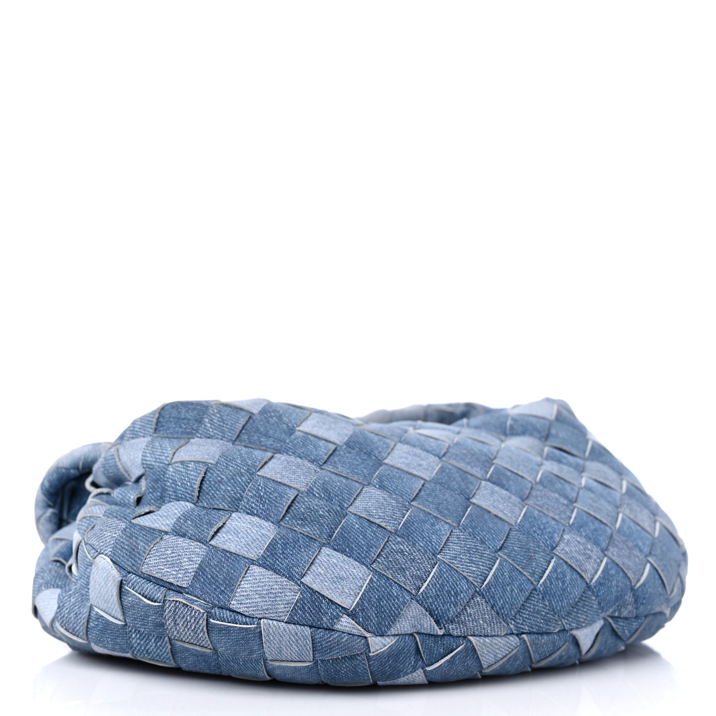 Nappa Denim Effect Intrecciato Mini Jodie Denim