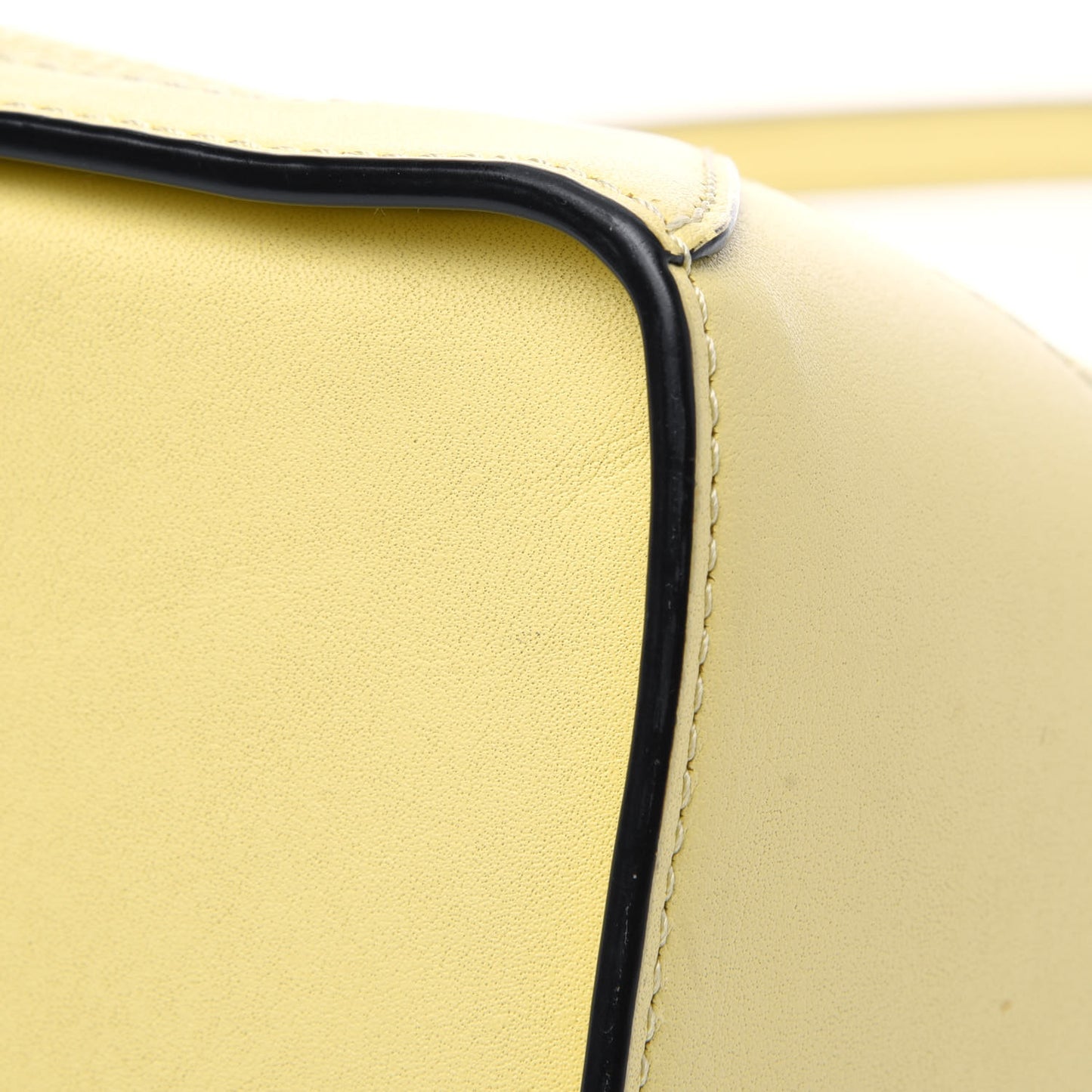 Calfskin Mini Claudia Crossbody Bag Yellow