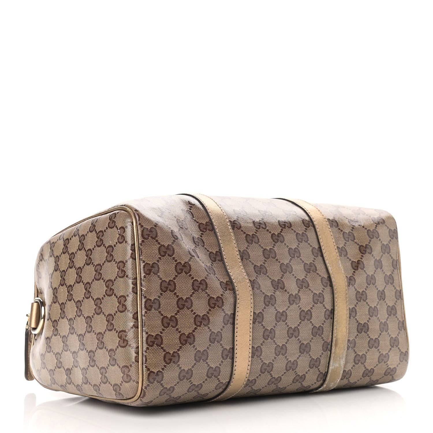 Gucci Crystal Monogram Medium Joy Boston Bronze 4 of 13
