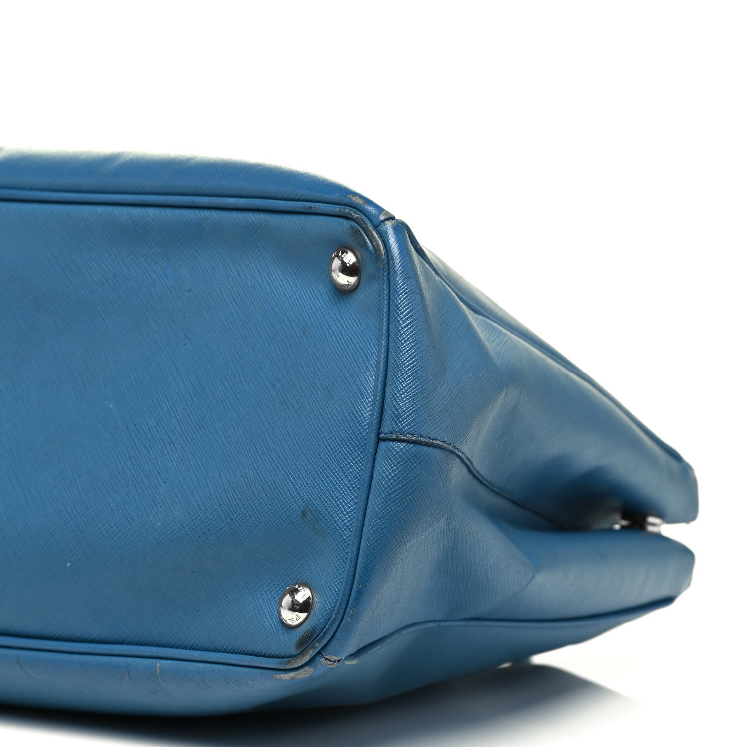 Prada Saffiano Medium Galleria Double Zip Tote Cobalto 8 of 25