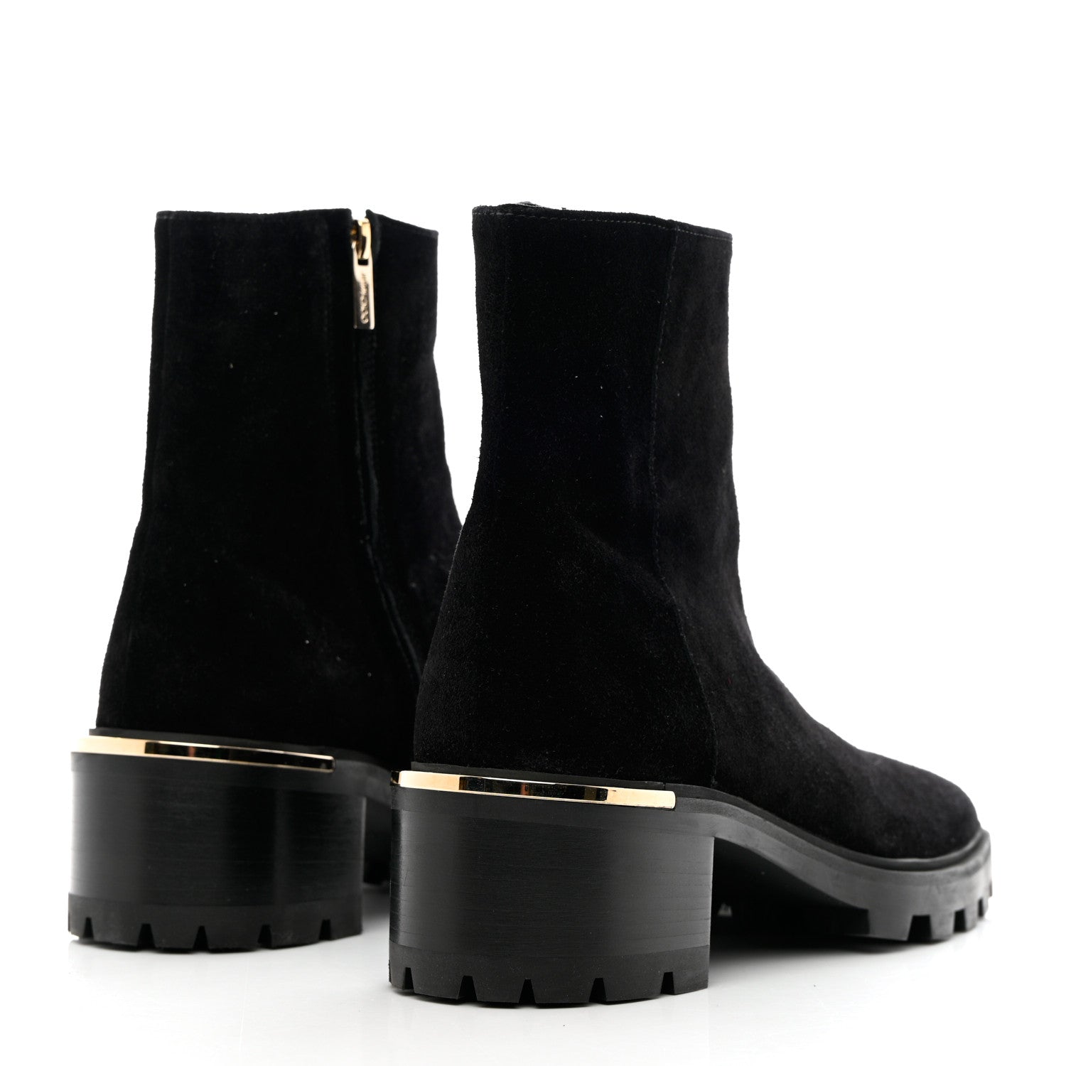 Jimmy Choo Suede Melodie Ankle Boots 40 Black 4 of 16