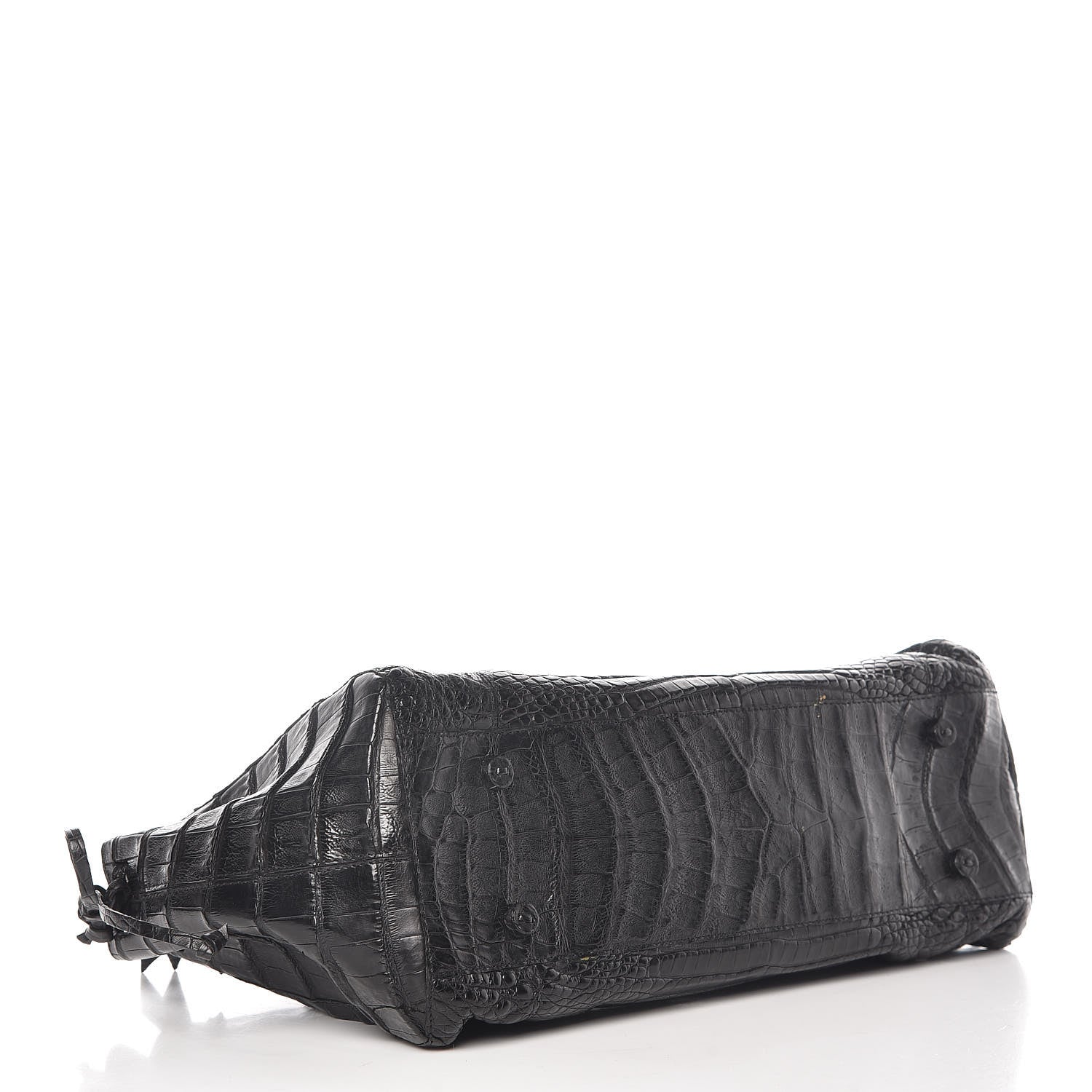 Nancy Gonzalez Crocodile Tote Black 4 of 15