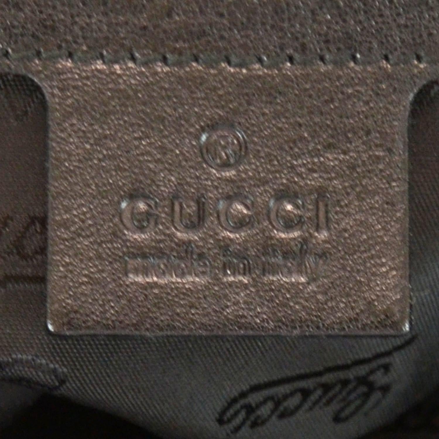 Gucci Leather Babouska Boston Black 5 of 7