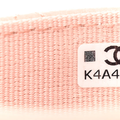 Chanel Caviar Quilted Flap Card Holder Wallet Light Pink 7 of 8