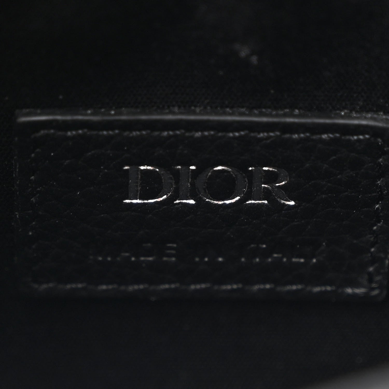 Christian Dior Oblique Saddle Messenger Pouch Beige Black 6 of 10