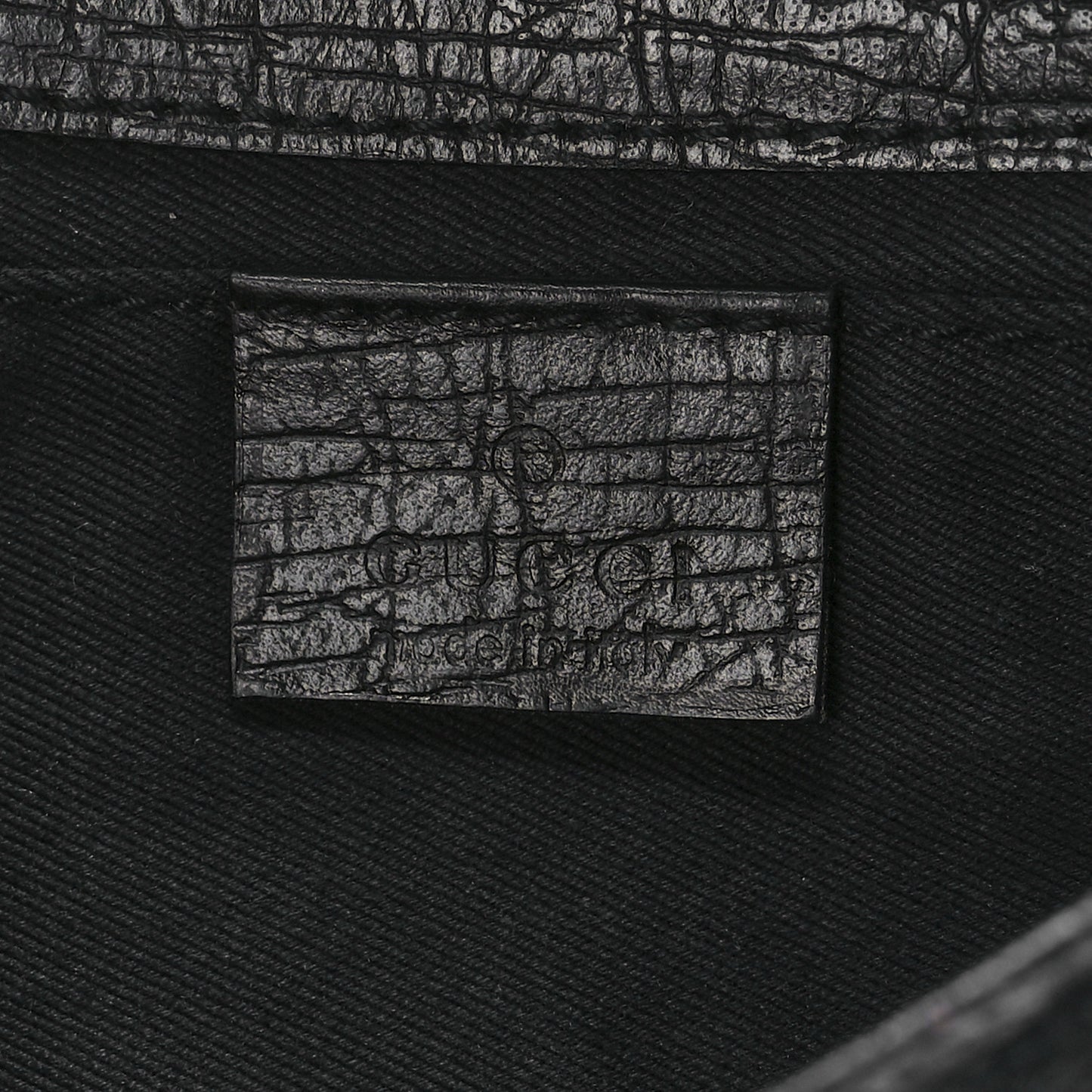 Monogram Horsebit Chain Clutch Black
