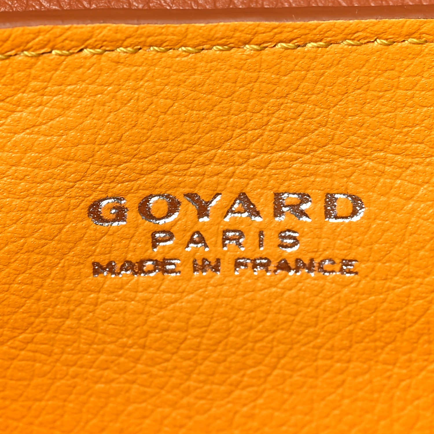Goyard Goyardine Mini Saigon Black Gold 6 of 8