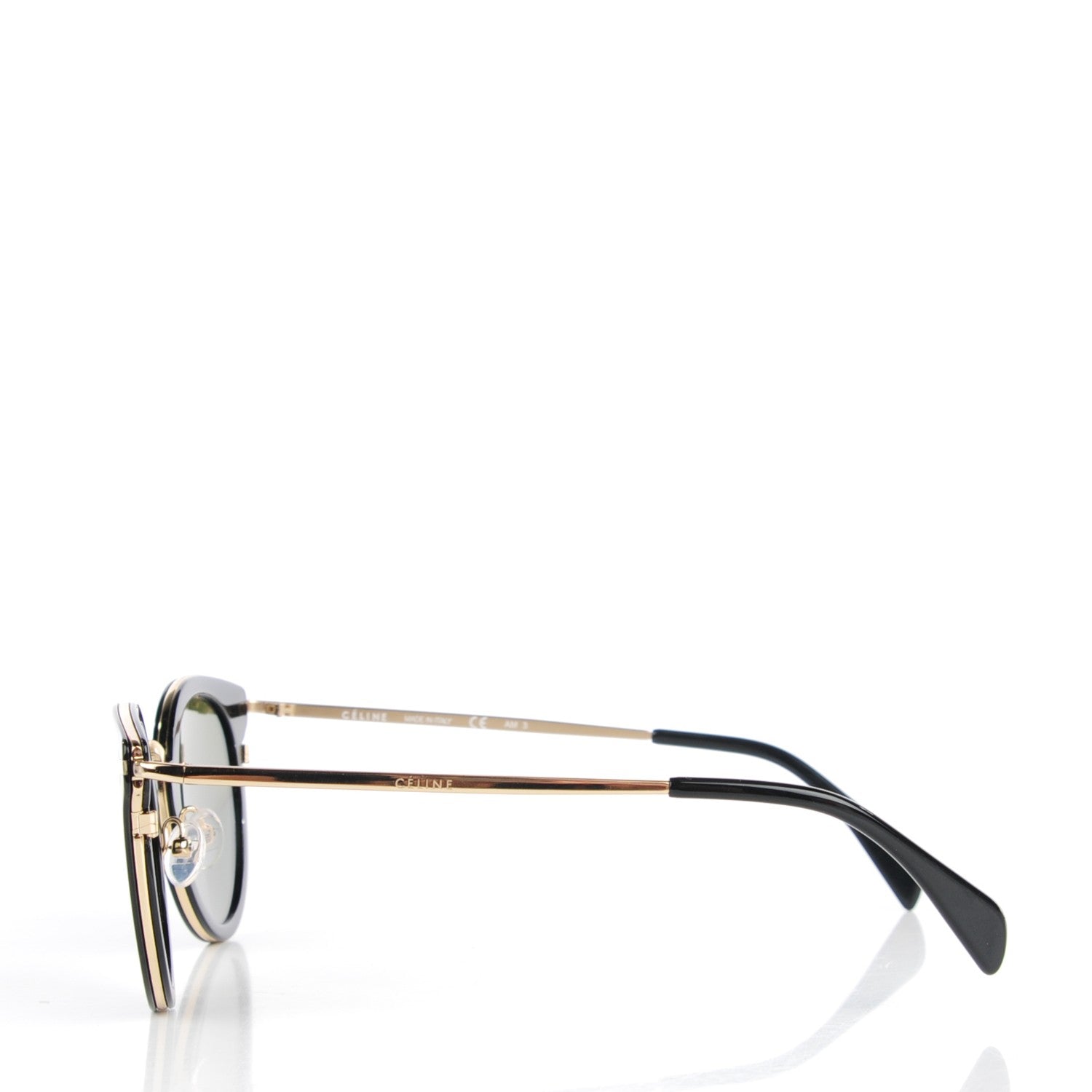 Celine Acetate Lea Sunglasses CL41373/S Black 3 of 7