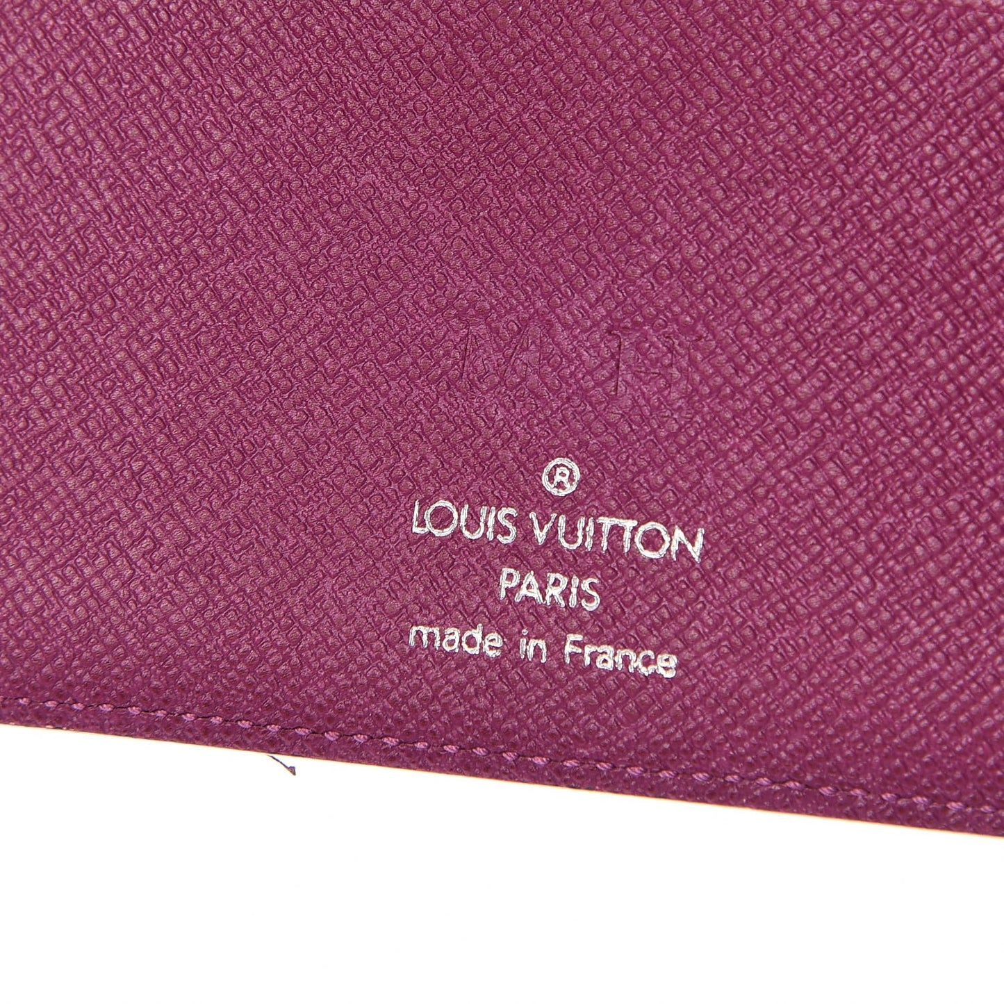 Epi Medium Ring Agenda Cover Cassis