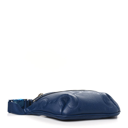 Gucci Piuma Calfskin Jumbo GG Embossed Small Belt Bag Royale 4 of 9
