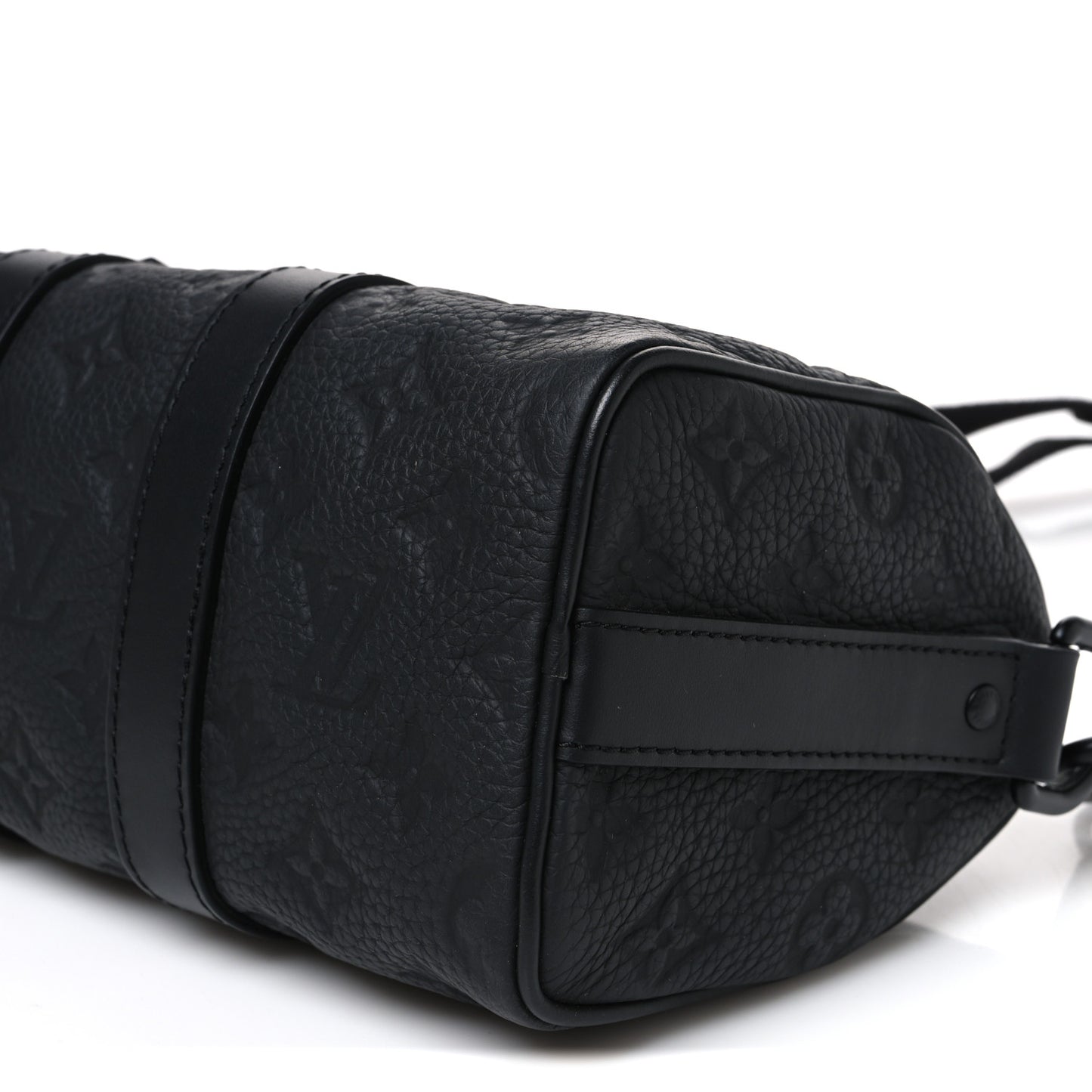 Monogram Taurillon Keepall Bandouliere 25 Black