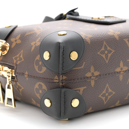Louis Vuitton Monogram Petite Malle Souple Black 9 of 12