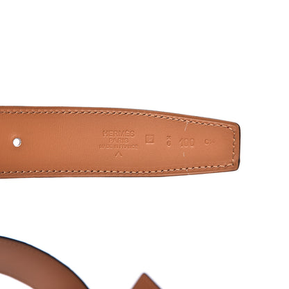 Hermes Shiny Porosus Crocodile 32mm Belt Strap 100 Geranium 6 of 7