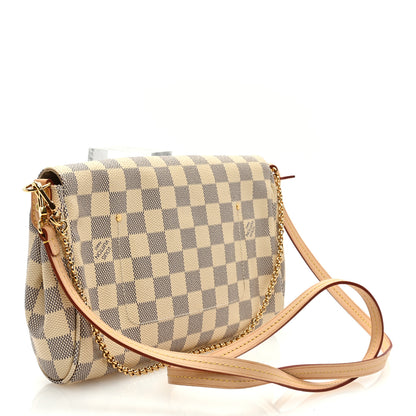 Louis Vuitton Damier Azur Favorite MM 3 of 8