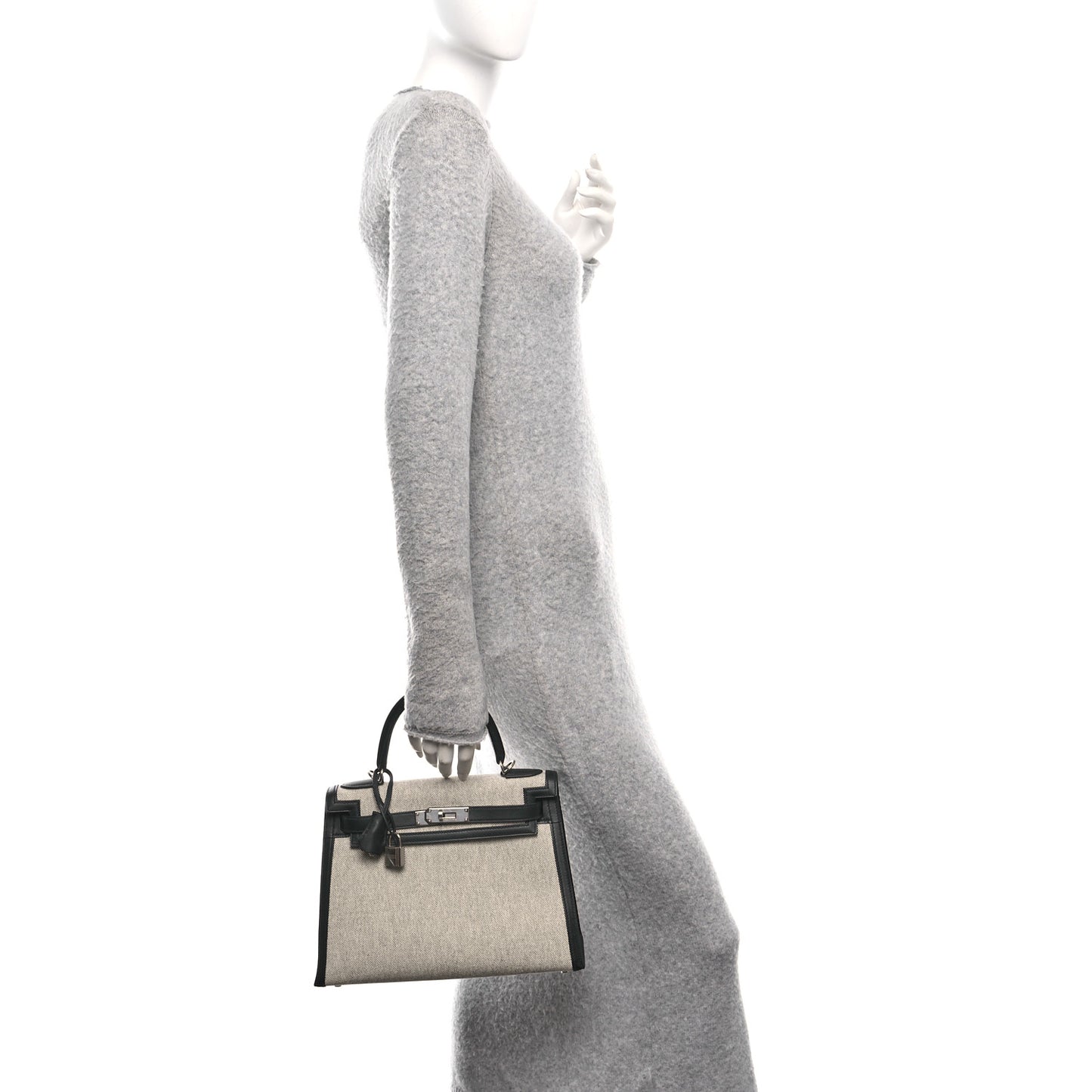 Toile Swift Kelly Sellier 28 Ecru Black