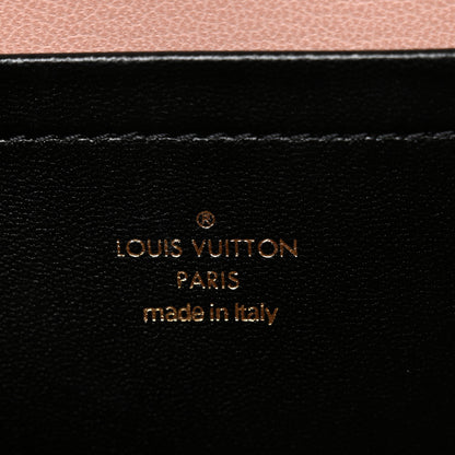 Louis Vuitton Lambskin Embossed Monogram Pochette Coussin Black 6 of 10