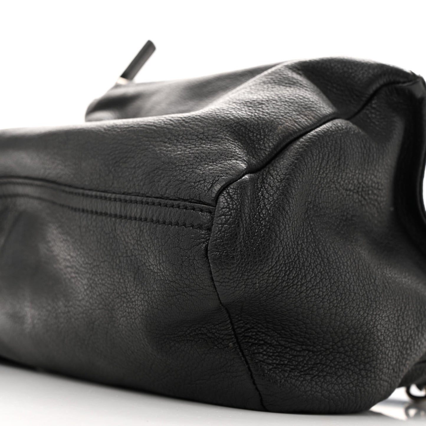 Sugar Goatskin Small Pandora Black