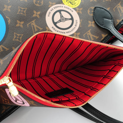 Louis Vuitton Monogram World Tour Neverfull MM 9 of 9