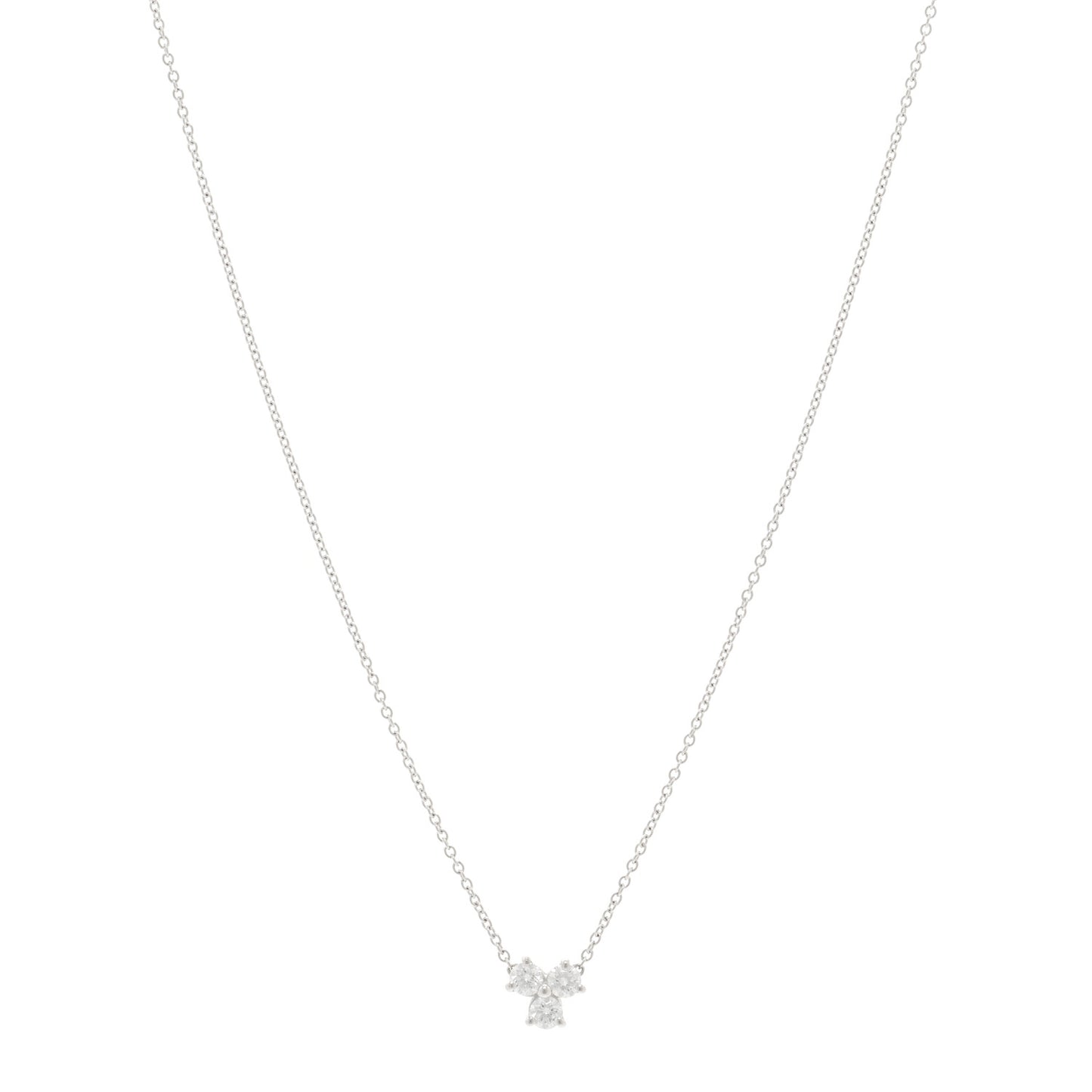 Platinum Diamond .30ctw Aria Pendant Necklace