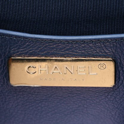 Chanel Iridescent Calfskin Quilted All About Waist Belt Bag Blue 7 of 13