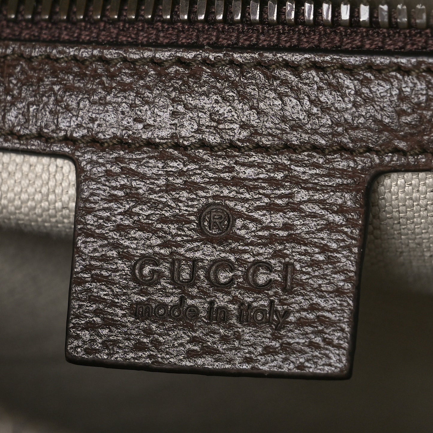 GG Supreme Monogram Calfskin Web Small Ophidia Day Backpack Beige Ebony New Acero