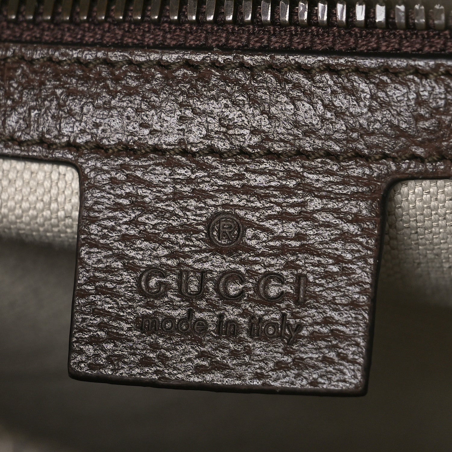Gucci GG Supreme Monogram Calfskin Web Small Ophidia Day Backpack Beige Ebony New Acero 6 of 9