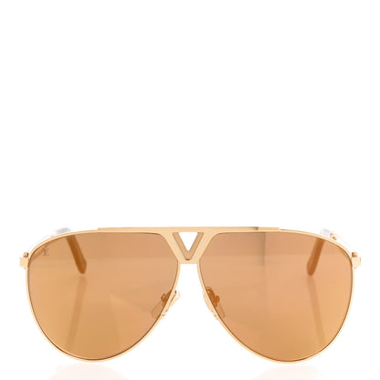 Louis Vuitton Tonca Sunglasses Z2314U Gold 2 of 10