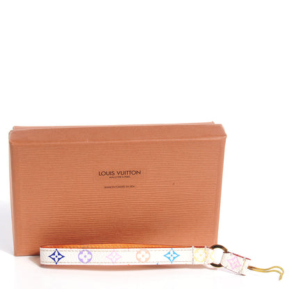 Louis Vuitton Monogram Multicolor Phone Strap White 3 of 4
