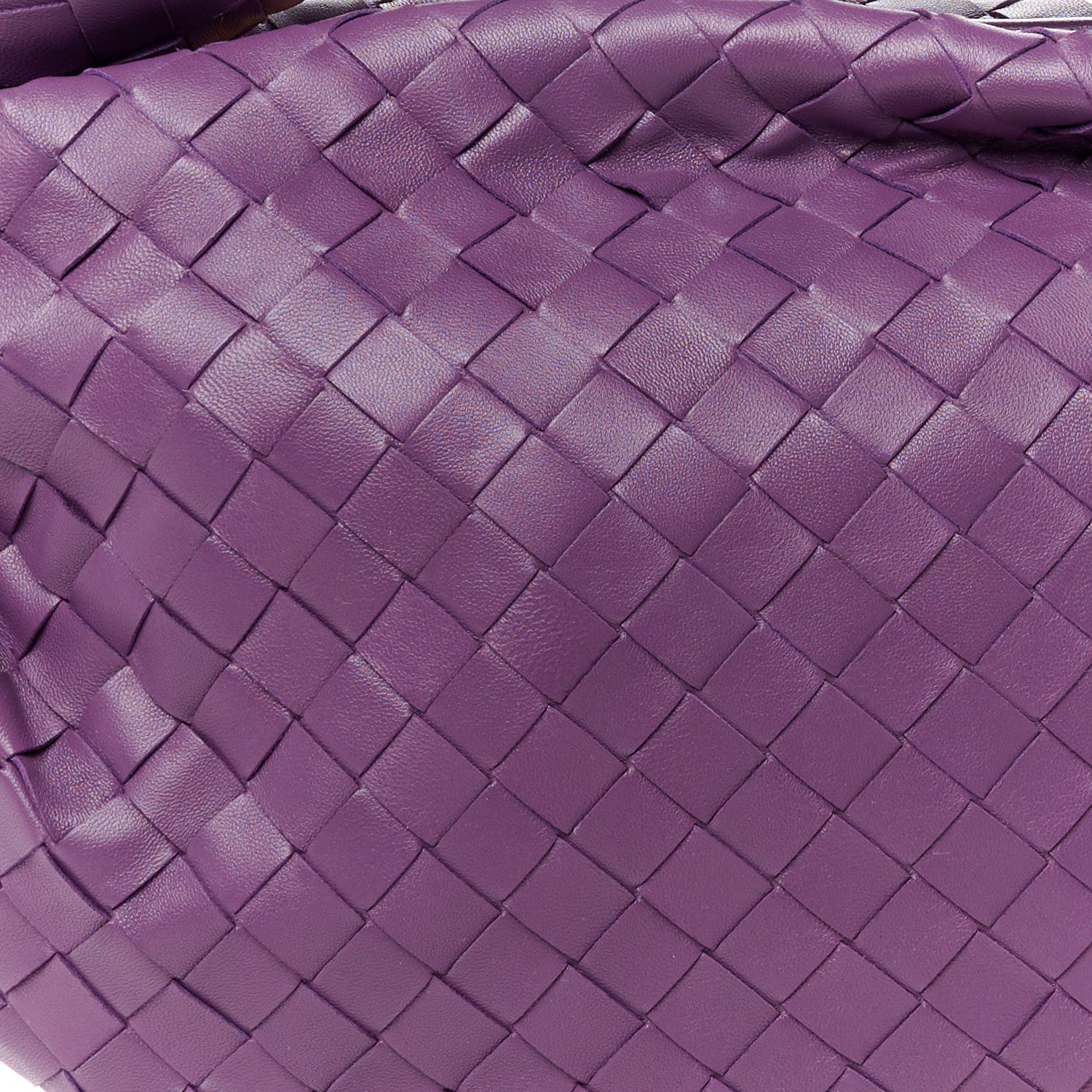 Bottega Veneta Nappa Intrecciato Teen Jodie Hobo Eggplant 9 of 11