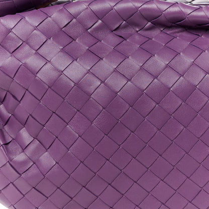 Bottega Veneta Nappa Intrecciato Teen Jodie Hobo Eggplant 9 of 11