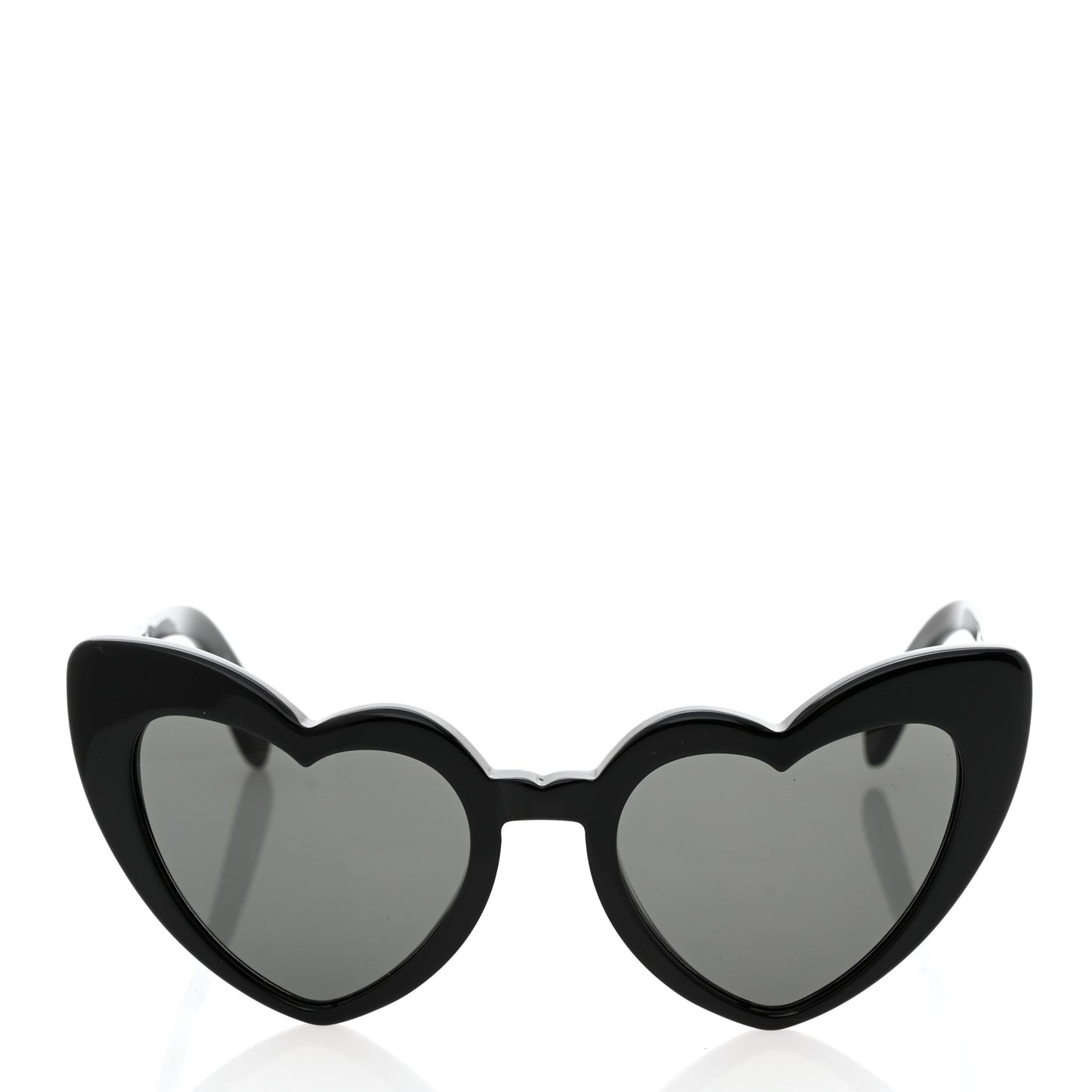 Acetate Heart Frame Loulou SL181 Sunglasses Black