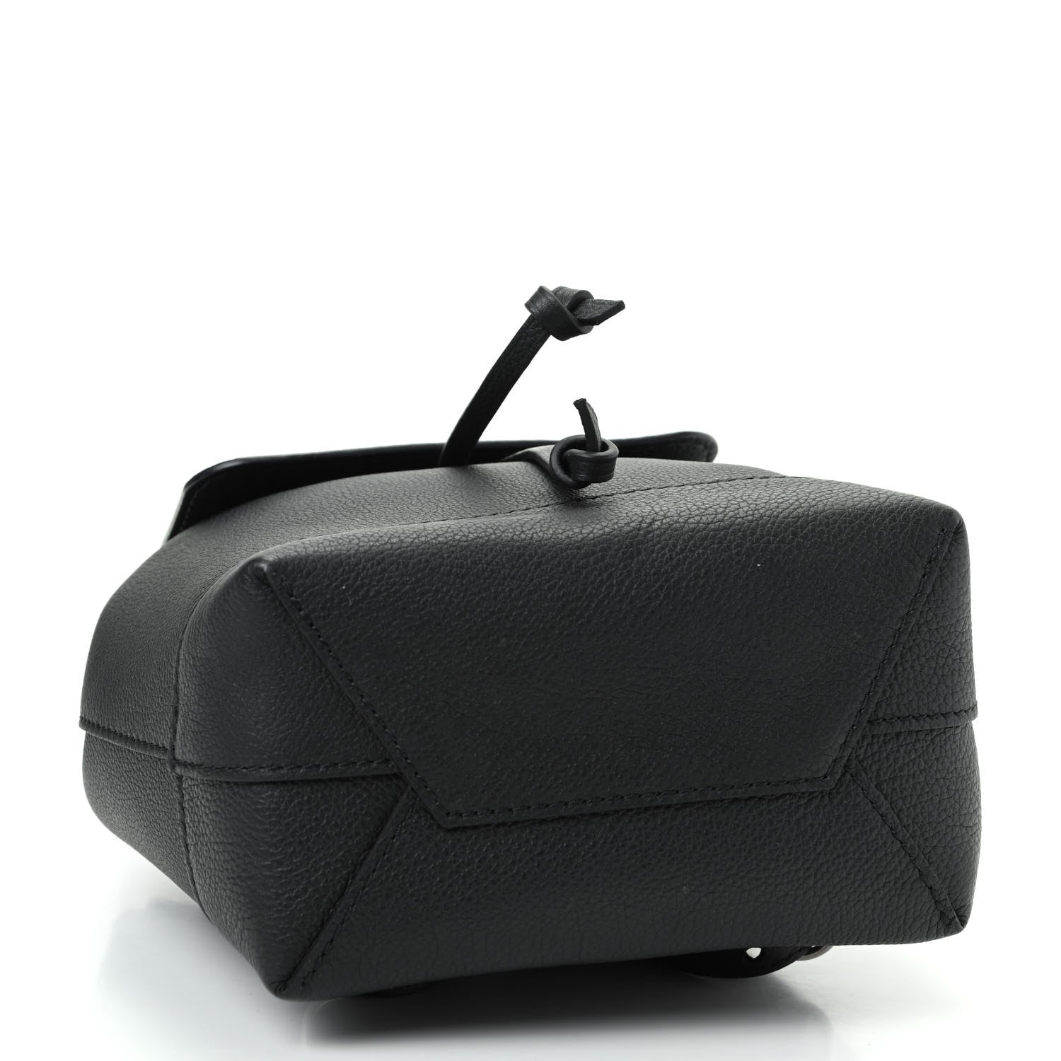 Louis Vuitton Calfskin Lockme Mini Backpack Black 4 of 8