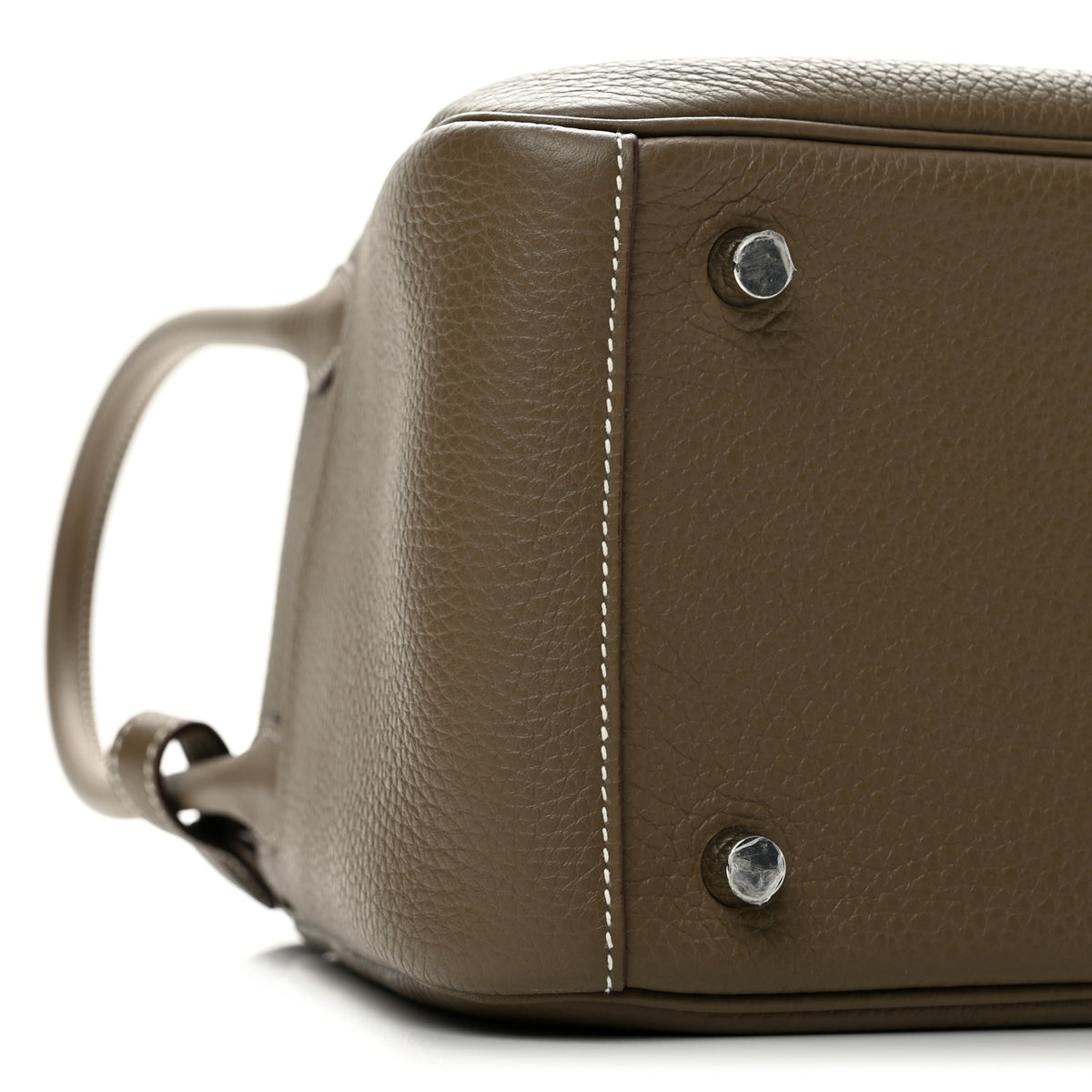 Hermes Taurillon Clemence Lindy 26 Etoupe 9 of 13