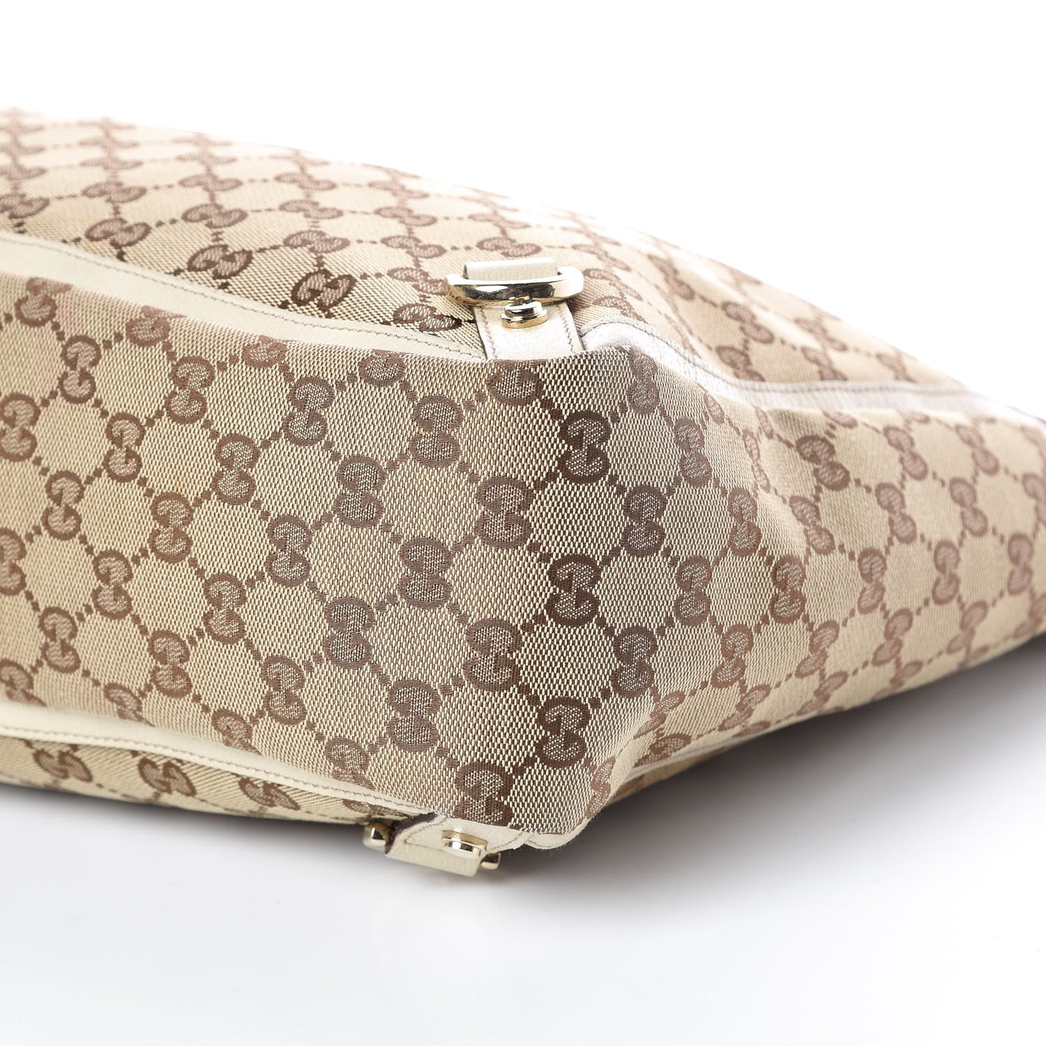 Gucci Monogram Large Abbey Tote Off White 6 of 9