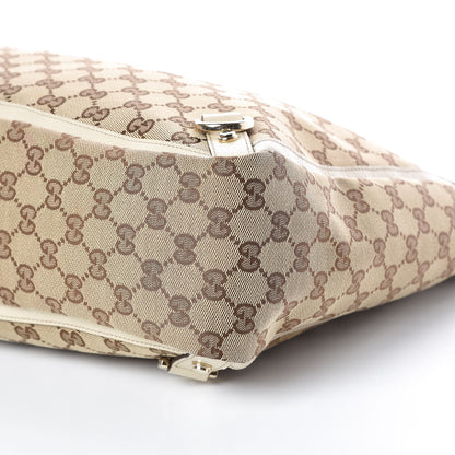 Gucci Monogram Large Abbey Tote Off White 6 of 9