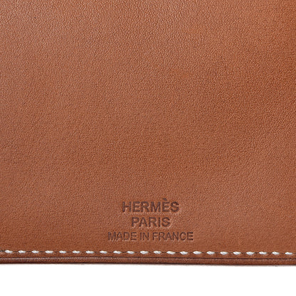 Hermes Epsom Barenia Evercolor Rooroo 3CC Card Holder Fauve Craie Amande Bleu De Malte 6 of 8