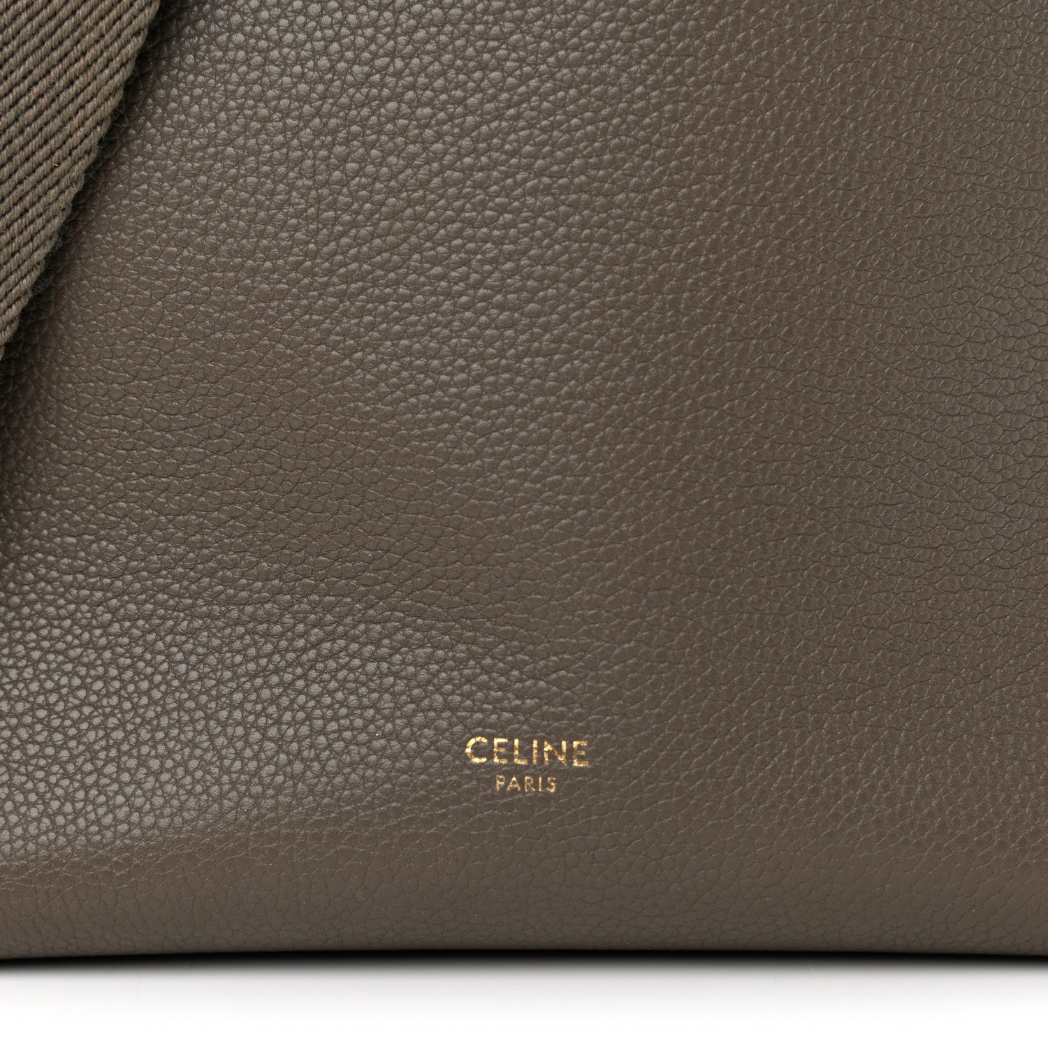 Celine Soft Grained Calfskin Small Sangle Bucket Bag Taupe 7 of 9