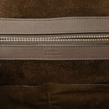 Celine Soft Grained Calfskin Medium Belt Cabas Phantom Taupe 6 of 12